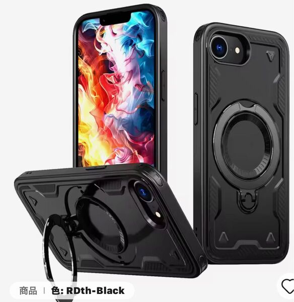 【iPhone16e】耐衝撃ケース+ガラスフィルムセット