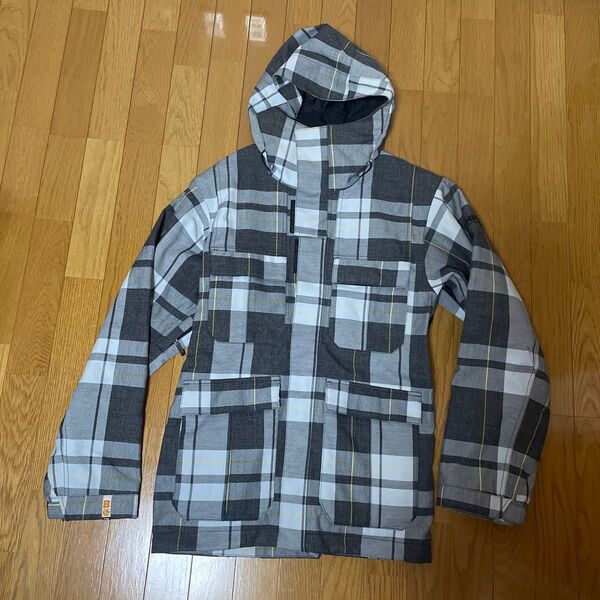 billabong スノーボードウェア チェック柄 Sサイズ