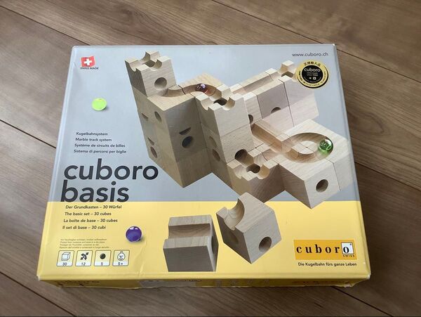 キュボロ・ベーシス【正規輸入品】積み木 ビー玉転がし