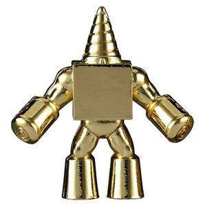 ダイキャストキンケシ モーターマン 金メッキ