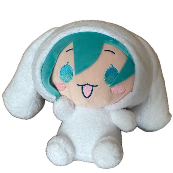 初音ミク シナモロール BIGぬいぐるみ タグつき 新品 ぬいぐるみ サンリオ