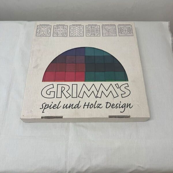 北欧おもちゃ 積み木 ブロック 木製 GRIMMS グリムス 100ピース GM42260 積木 知育 知育遊び 知育玩具