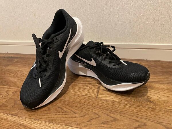 NIKE ZOOM FLY 5 BLACK WHITE”(24.5cm) ナイキ ズームフライ ランニングシューズ