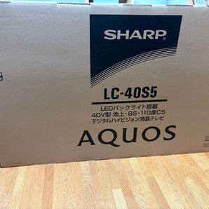 【未使用品】(SHARP)AQUOS 40型液晶テレビ