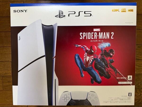 PS5 プレイステーション5 新品 ソニー 未使用 CFI-2000A01 1TB 本体 スパイダーマン2欠品