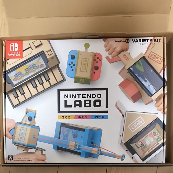 新品【Switch】Nintendo Labo Toy-Con 01: Variety Kit Amazon.co.jp特典付