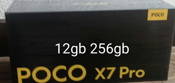 POCO X7 Pro 黒 RAM 12gb ROM 256GB グローバル版