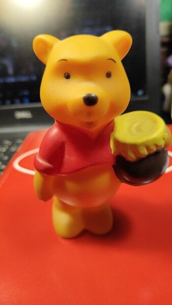 ディズニー くまのプーさん風 無版権 フィギュア ソフビ