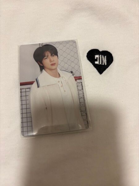 BTS ジン JIN RUNSEOKJIN in JAPAN POP-UP ポップアップ フォトカード トレカ Tシャツ付属品