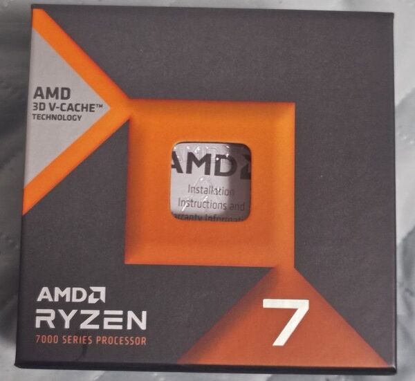 AMD Ryzen7 7800X3D BOX 国内正規品 中古
