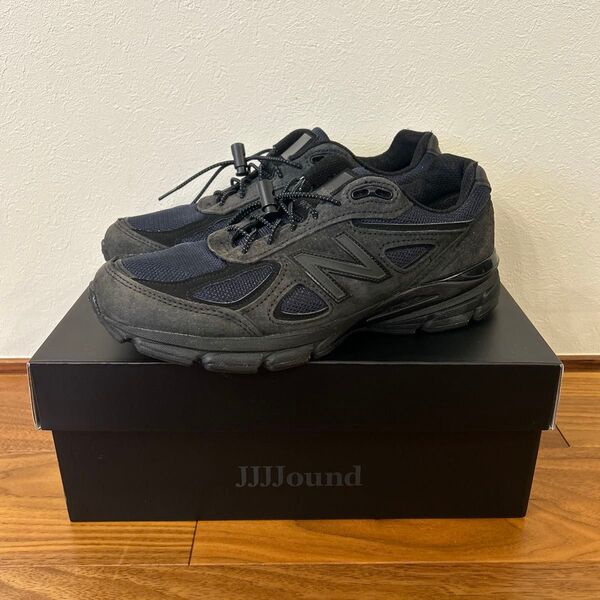 JJJJound New Balance 990 V4 Navy 26.5 M990JJ4ニューバランス