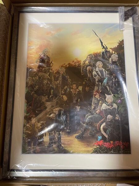 ファイナルファンタジー14 ff14 複製原画 黄金のレガシー スクウェアエニックス スクエニ 新品未開封