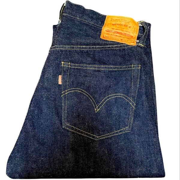 WAREHOUSE ウエアハウス DSB デッドストックブルー 1947 w33 1000XX 赤耳 インディゴ デニムパンツ