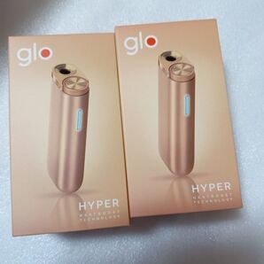 【新品、未開封品】【2個セット】glo hyper ローズゴールド グローハイパー 即日発送