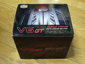 *Cooler Master v6 GT CPU cooler,air conditioner with 2.120 mm PWM fan .6. pipe ( rr-v6gt-22pk-r2 )