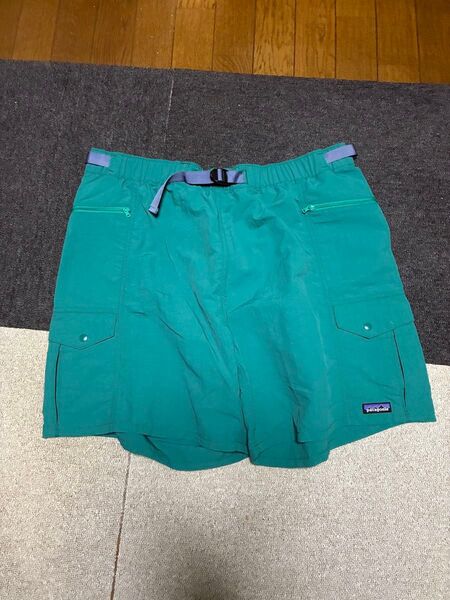 Patagonia パタゴニア ショートパンツ ハーフパンツ 短パン グリーン XL ナイロンパンツ メンズ レディース