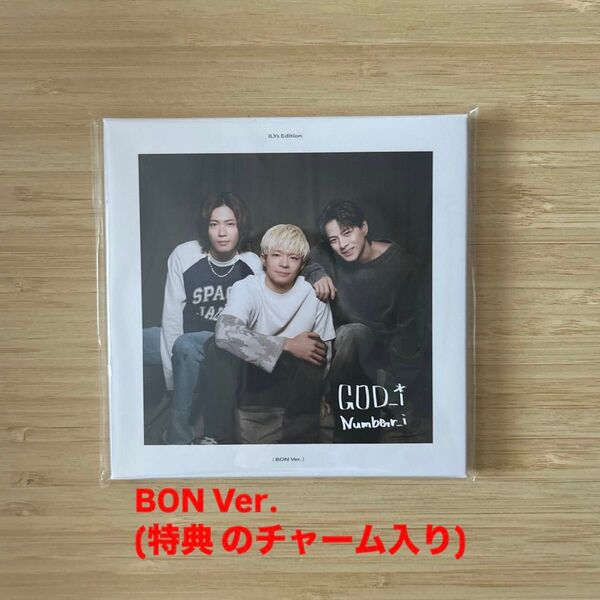 【新品未開封】 ファンクラブ限定 CD GOD_i ナンバーアイ Number_i BON 特典付