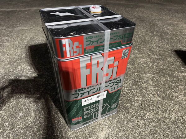 日本ペイント ファインルーフSi ホワイト 15kgセット 未使用品