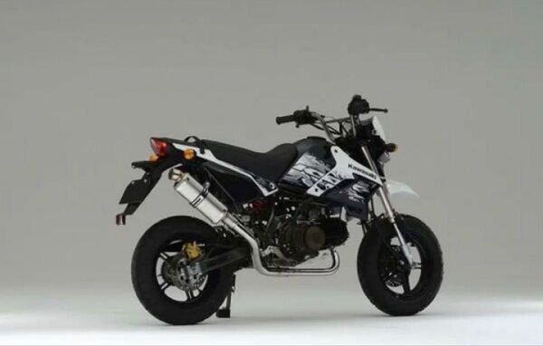 新品 未使用 在庫有平日即日発送 HMS カワサキ KSR110 PRO バイクマフラー DELTA