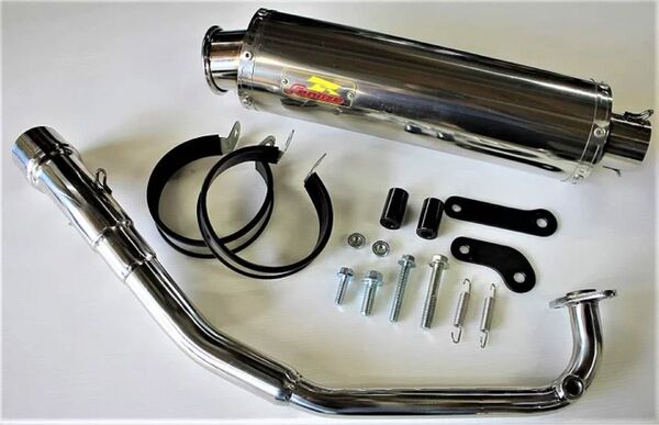 新品 未使用 在庫有平日即日発送 Realize ホンダ PCX125 (JK05) バイクマフラー 22Racing