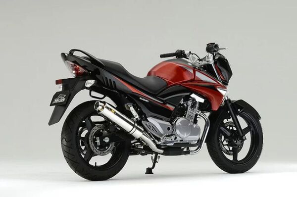新品 未使用 在庫有平日に即日発送 Realize スズキ GSR250 (GJ55D) Aria(TypeC)バイクマフラー