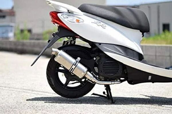新品 未使用 在庫有平日即日発送 HMS ヤマハ 4st JOG ZR SA36J/SA39J) バイクマフラ DELTA