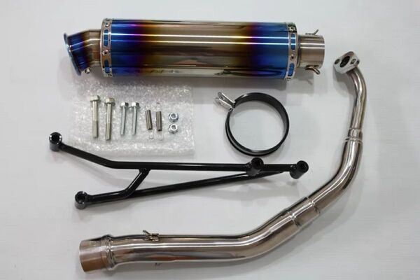 新品 未使用 在庫有 平日に即日発送HMS ホンダ ディオ110/タラニス110 (JF31) バイクマフラー SSB