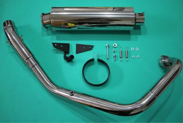 新品 未使用 在庫有平日即日発送 Realize スズキジクサー SF/250 (2BK-ED22B) 22Racing マフラー