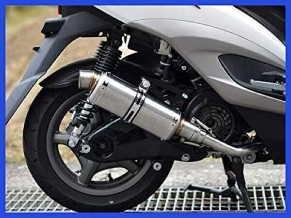 新品 未使用 在庫有平日即日発送 HMS ヤマハ シグナスX (SE44J/SE12J) バイクマフラー DELTA デルタ