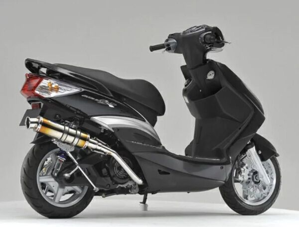 新品未使用在庫有平日即日発送 Realize ヤマハ シグナスX (SE44J/SE12J) バイクマフラー Blink Ti