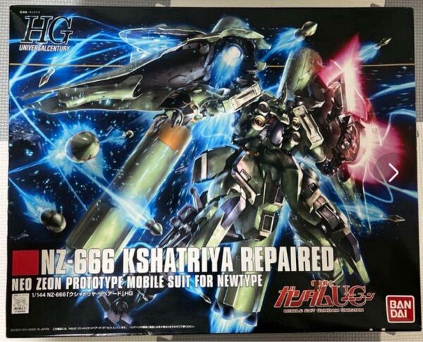 HGUC 1/144 クシャトリヤ・リペアード 未組み立て品 ガンプラ プラモデル