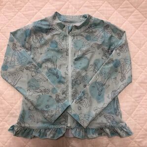 ディズニー プリンセス ラッシュガード 長袖 女の子 110
