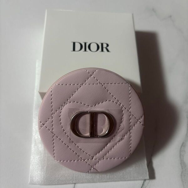 【新品】Diorノベルティミラー ピンク