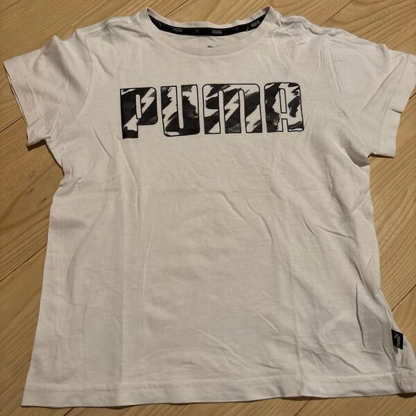 PUMA Tシャツ ホワイト系 ロゴプリント
