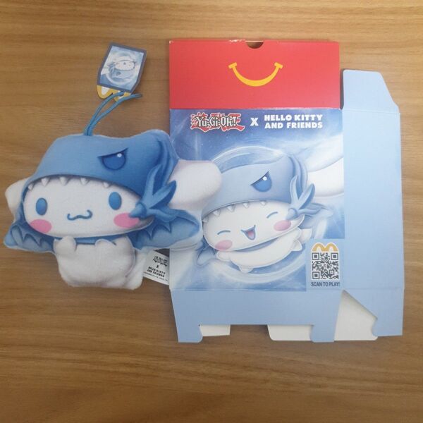 マクドナルド 遊戯王 サンリオ シナモロール ぬいぐるみ 韓国