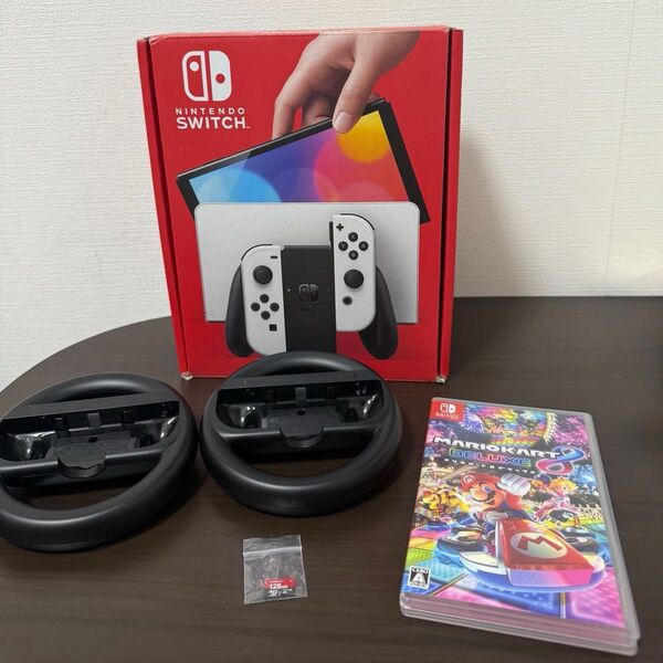 Nintendo Switch 有機EL マリオカート8DX SDカード 美品
