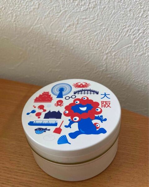 新品 ミャクミャク 可愛い缶 お菓子缶 万博 レア オンライン完売品 食玩