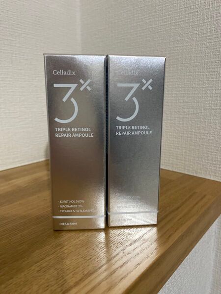 【新品未使用】 セラディックス トリプル レチノール リペア アンプル 30ml