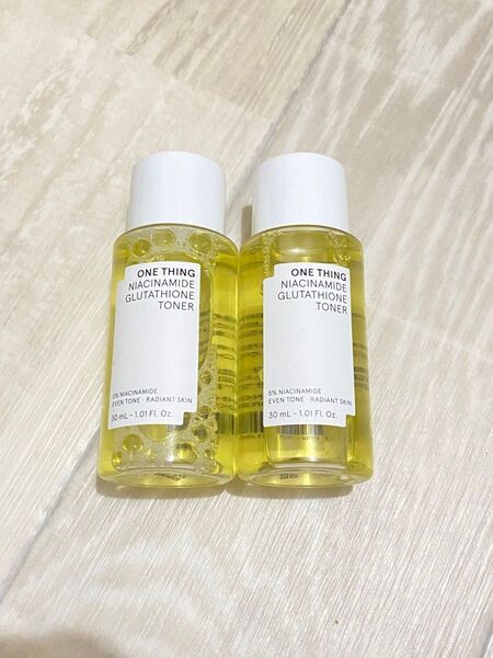 【新品未使用】 ワンシング ナイアシンアミド グルタチオン トナー 30 ml