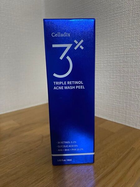【新品未使用】セラディックス トリプル レチノール ウォッシュピール 30ml