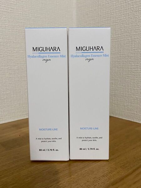 【新品未使用】ミグハラ ヒアルコラーゲン エッセンス ミスト オリジン 80ml ②