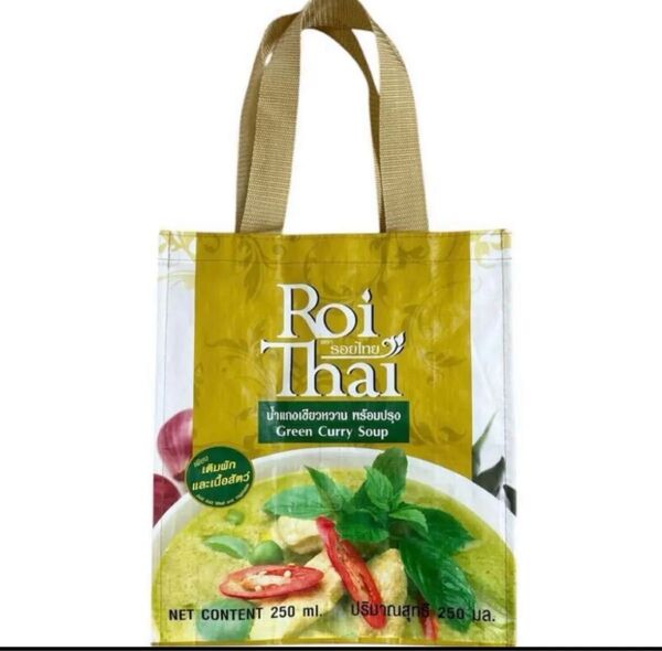 Roi Thai ロイタイ グリーンカレーエコバッグ 価格相談不可 エコバッグ トートバッグ 海 レジャー