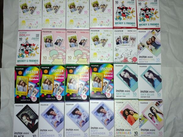 FUJIFILM instax mini チェキ用フィルム 24個セット
