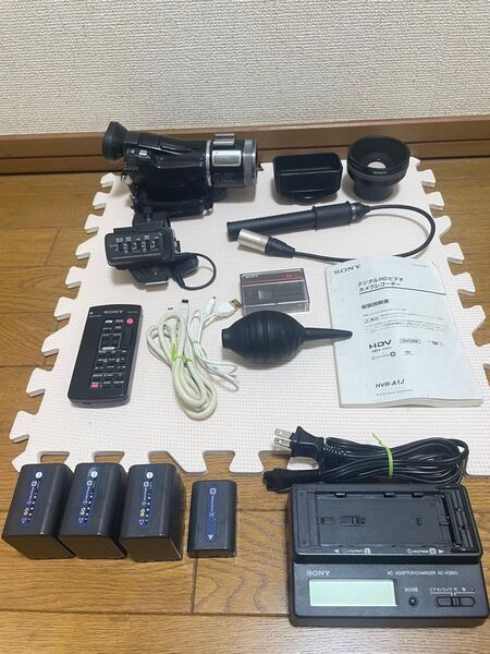SONY デジタルHDビデオ カメラレコーダー HVR-A1J