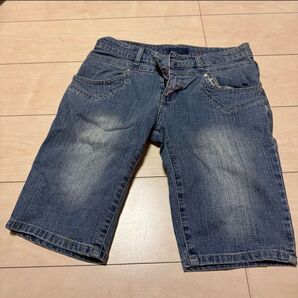 デニム ハーフパンツ ハーフデニム