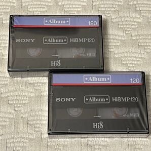 【新品・未開封】SONY ソニー MP120 Hi8 ビデオテープ 2本セット