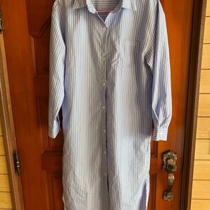 シャツワンピース ストライプ Lサイズ Ritzy 美品