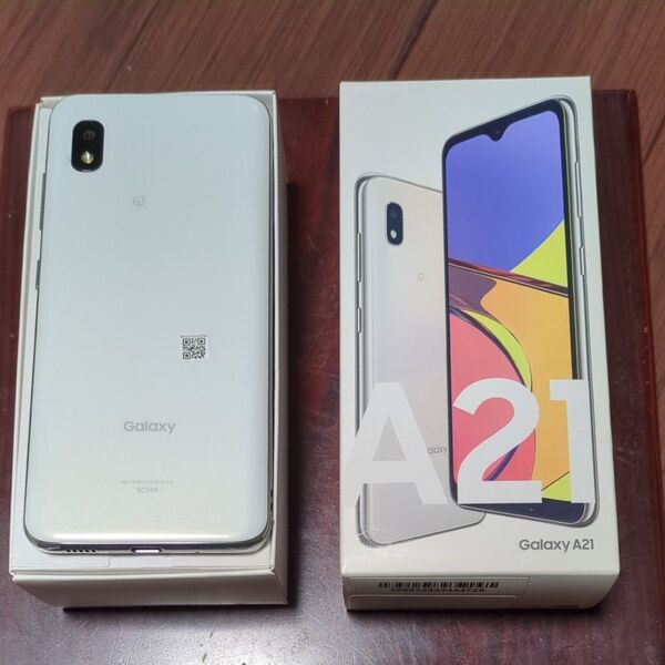 Galaxy A21 ホワイト SIMフリー 新品未使用