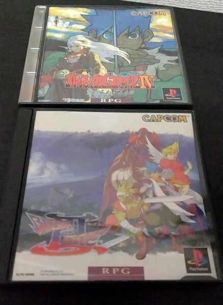 2個セット プレイステーション ブレスオブファイアⅢ Ⅳ ps