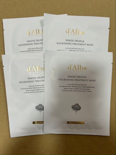 d'Alba ダルバ ホワイトトリュフ ナリシング トリートメント マスク 25ml 4枚